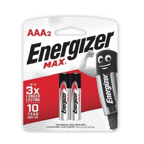 ელემენტი Energizer Max Alk AAA BP2, 6670 — ელემენტები და ბატარეები